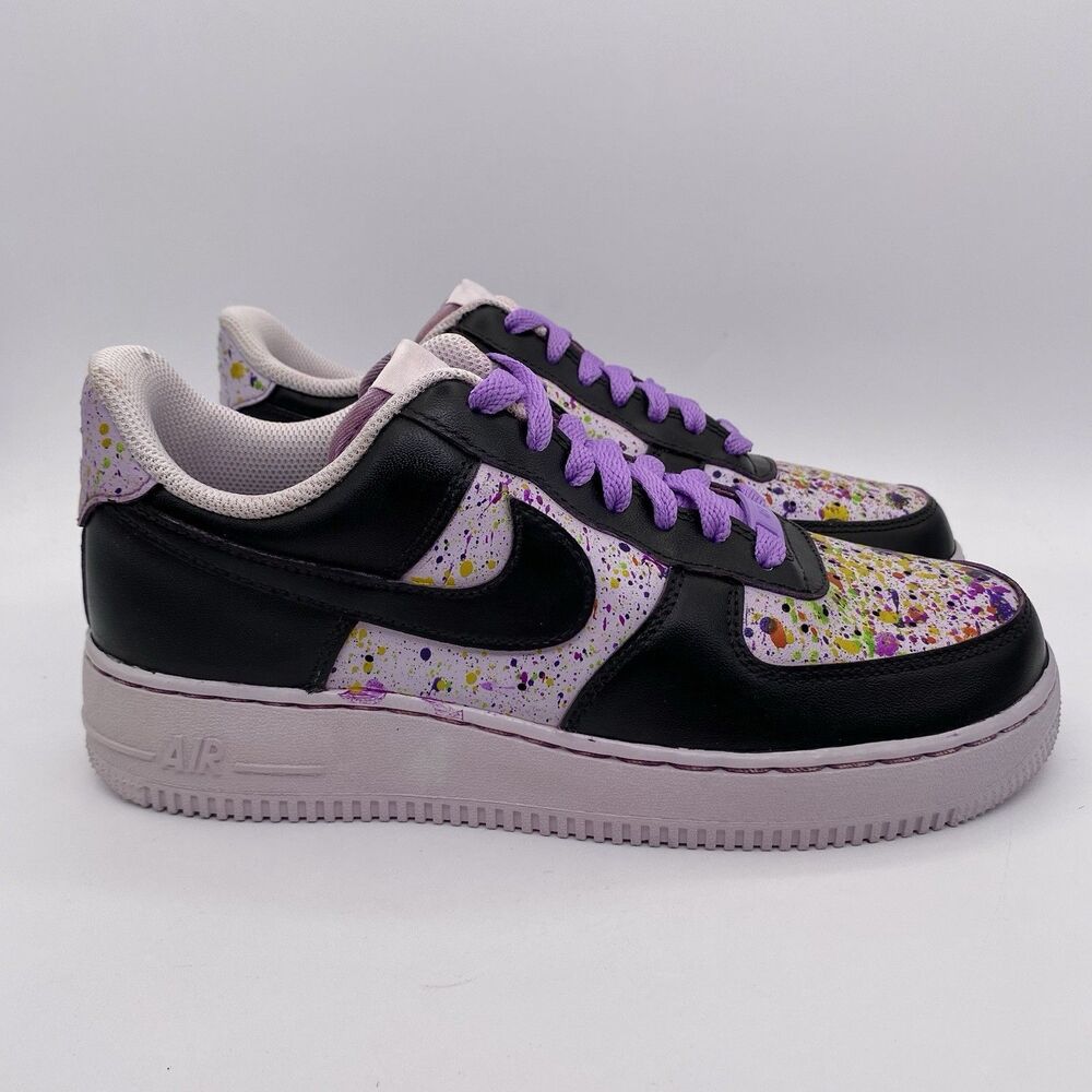 Nike Air Force 1 Low '07 Custom  1 of 1  Women's Sneakers    |   Size:  8
